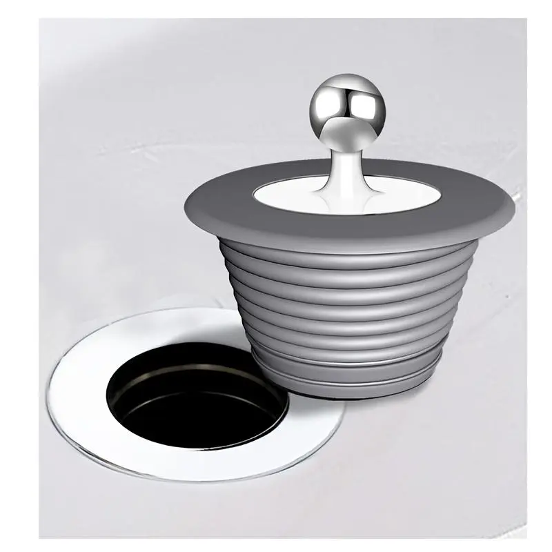 Bathtub Drain Plug, Bathtub Stopper, Universal Bathroom Sink Plug, Bathtub Plug