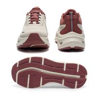 BEIGE/BURGUNDY-NEW