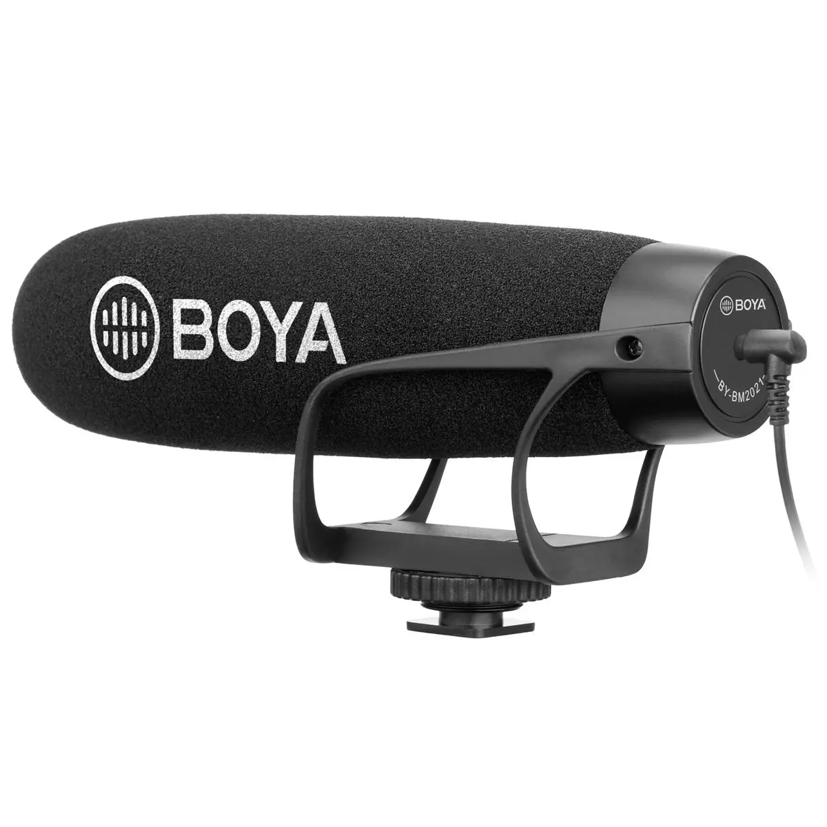 BOYA BY-BM2021 Wired On-Camera Super-Cardioid Shotgun Microphone for DSLRs and Smartphone