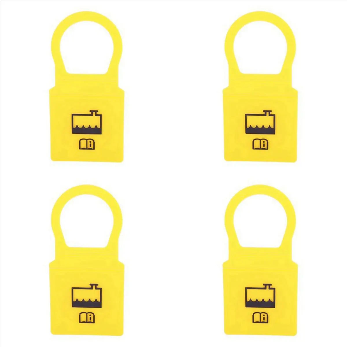 4Pcs Car Radiator Coolant Reservoir Bottle Tank Cap for Jeep Wrangler TJ XJ Crown Dodge Chrysler 1991-2019 55111074AA US
