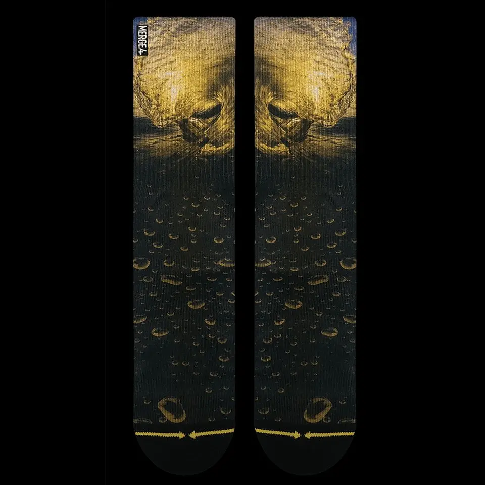 Dave Nelson Golden Crew Sock
