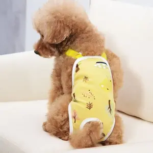 Adjustable Dog Period Underwear, Breathable Mesh Design, Comfort Fit, Reusable Washable Pet Diapers, Suitable for All Dog Sizes