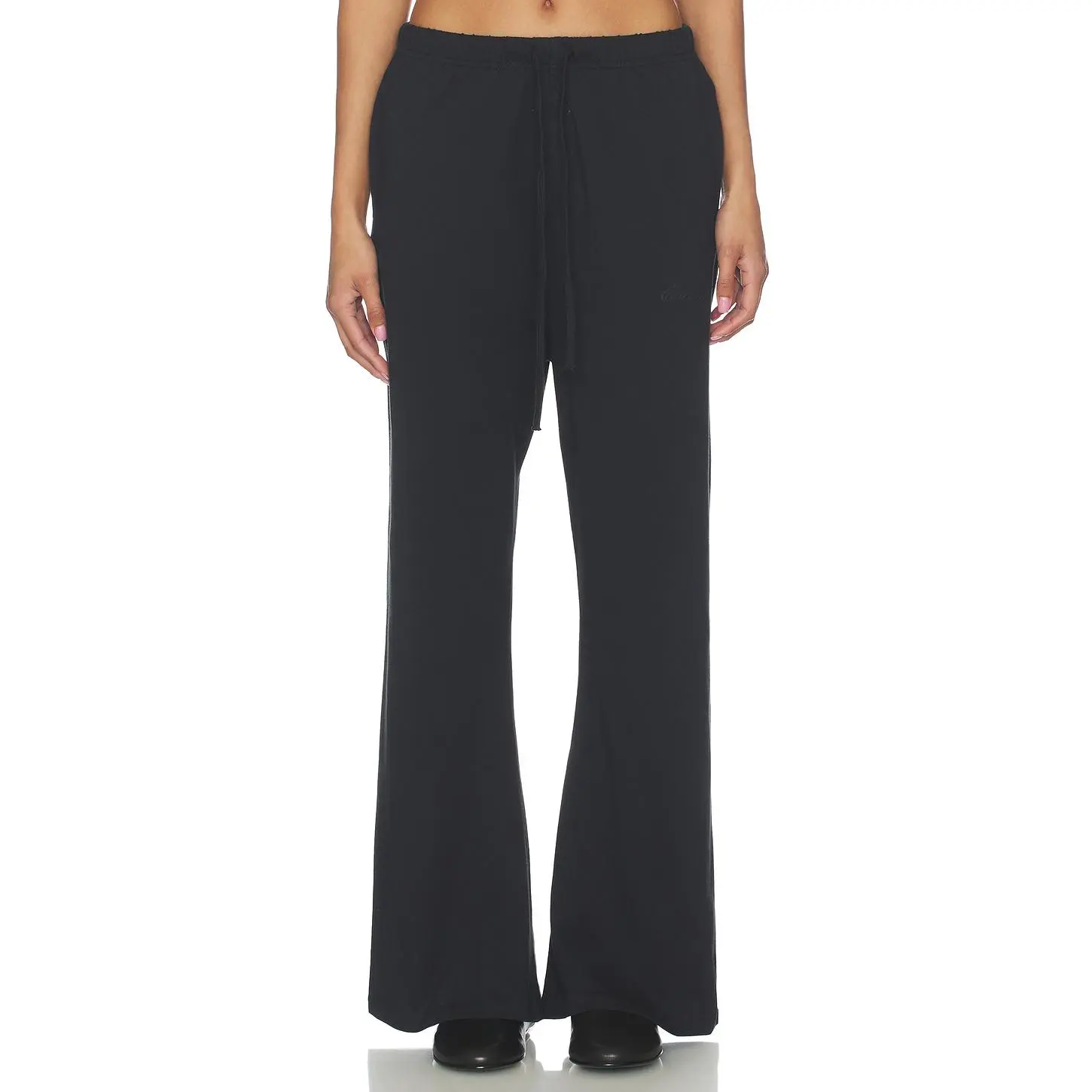 Fear of God ESSENTIALS Signature Classic Fit Flare Sweatpant in Vintage Black
