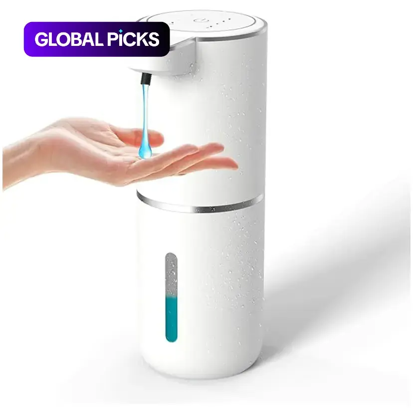 USB-Rechargeable Automatic Liquid Soap Dispenser, Smart Touchless Soap Dispenser for Home, Kitchen & Bathroom #GLOBAL PICKS