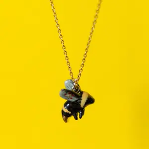 Midas Bee Necklace