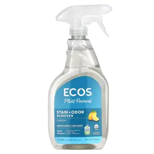 Earth Friendly Products Ecos®, Plant Powered Stain + Odor Remover, Lemon, 22 fl oz (650 ml)