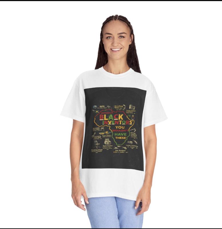 Black inventions T-shirt. Black inventions T-shirt.