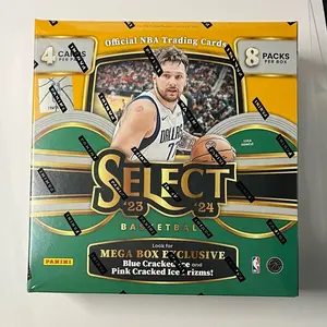 2023/24 Panini Select Basketball Mega Box-SINGLE PACK- (Blue Cracked Ice) - New