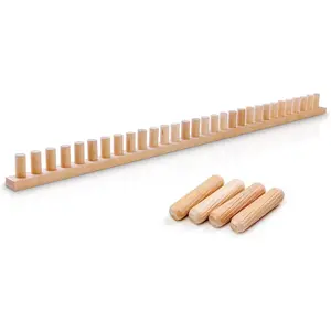 46" Wooden Loom Frame for DIY Throw Chunky Knit Blanket Kit – Size Hand Kit – No Needles Required – Beginner-Friendly Yarn Craft for Home & Stress Relief