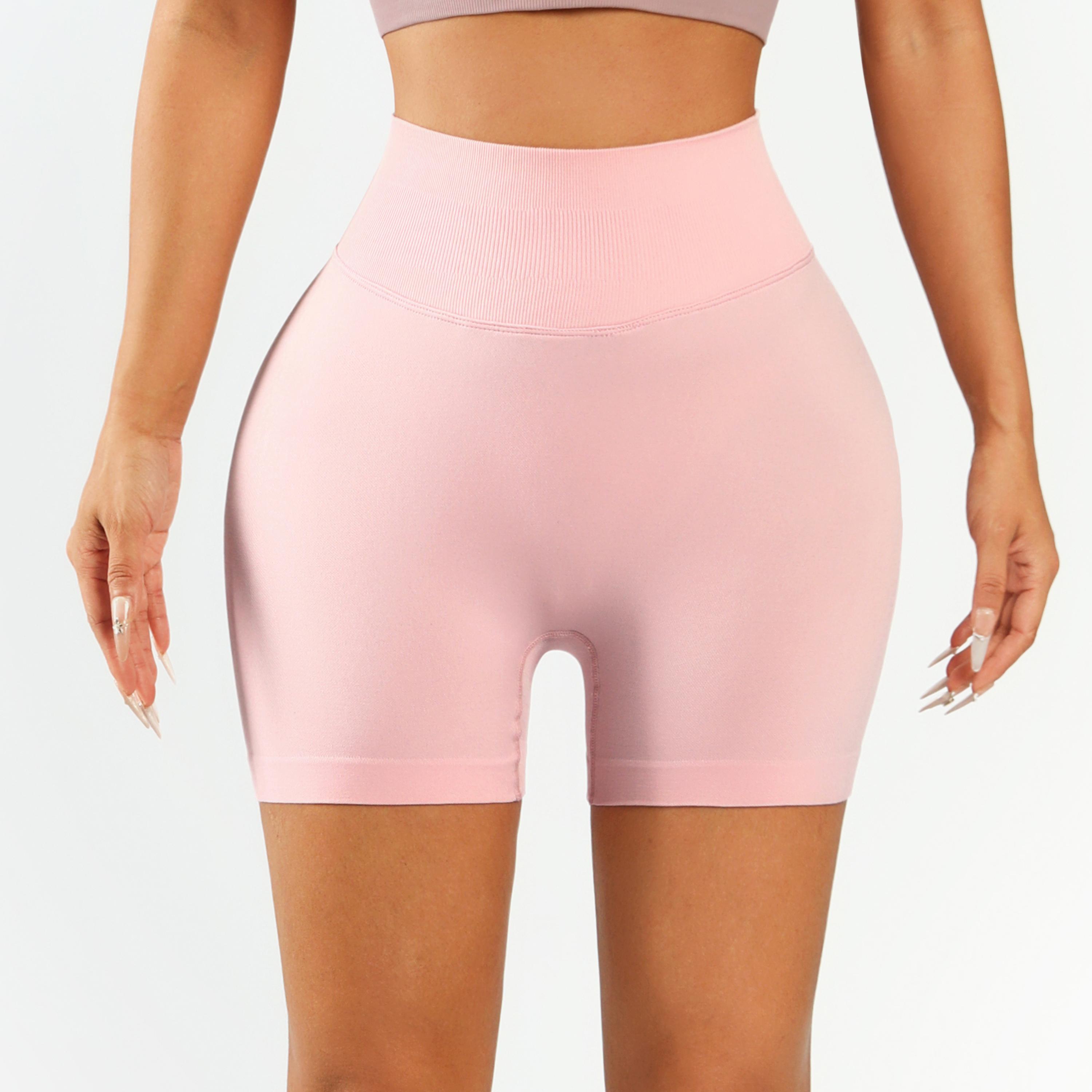 Women’s Summer Fashion Series: 5-piece seamless high-waist set made of nylon, featuring a tight, butt-lifting fit. Includes shorts; available in cool and quick-dry styles. Sporty casual women’s apparel for gym workouts, training, and outdoor fun.