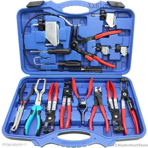 Comprehensive Hose Clamp Pliers Set - Includes Electrical Disconnect Tools for Automotive Coolant, Radiator, Heater, and Water Line MaintenanceCCMasterMarkToolsFFApexActive6CCCloutCart22XXBloop210