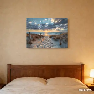 Beach Truro Cape Cod Canvas Wall Art Decor Framed Photo Prints Picture Poster For Bathroom Bedroom Kitchen Living Room Office Artwork Paintings