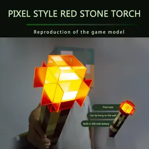 LED Flashlight USB Rechargeable Night Light, Christmas Gift, Table Lamp for Living Room Bedroom Decoration
