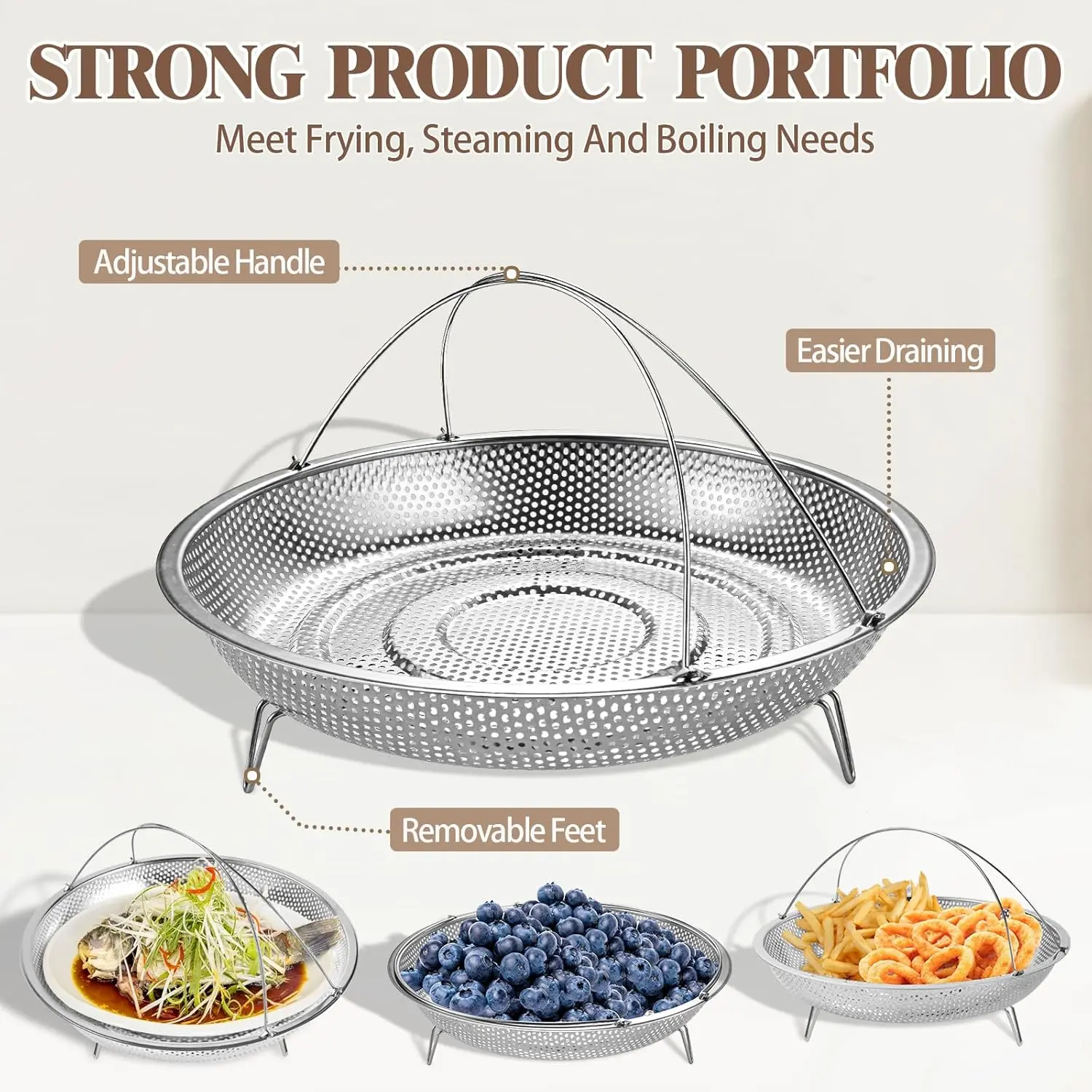12 Inch Nonstick Frying Pan With Lid – 5Qt Induction-Ready Sauté Pan, Oven Safe & Dishwasher Friendly