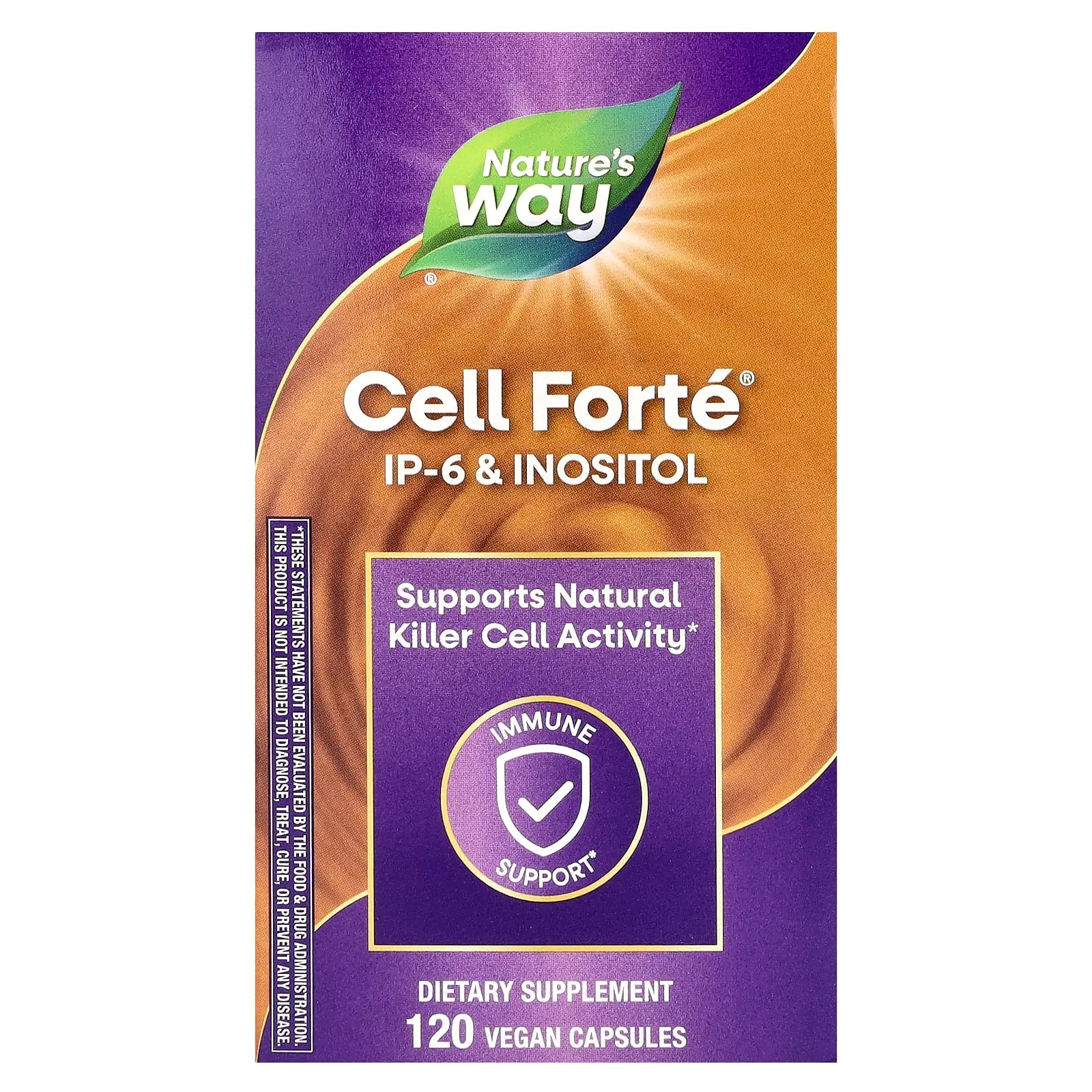Nature's Way Cell Forte, IP-6 & Inositol, 120 Vegan Capsules