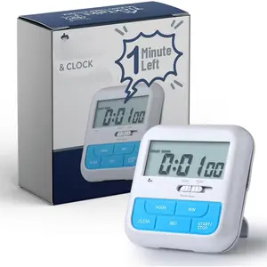 Talking Timer, Visual Timer Alternative, & Digital Clock Voice Countdown Announcements Every Hour/10 Min/1 Min | Cooking, /Adults, Workouts, Classroom &  and ADD Time Management.