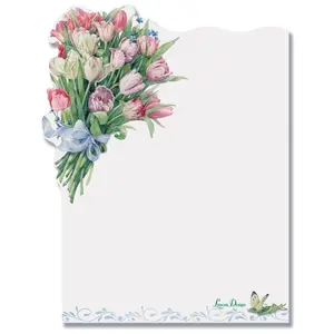 Lissom Design  Flower Sticky Notepad