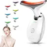 7-Color Facial Massager - Rechargeable Battery Facial Tool with Built-in ABS Cells, Soothing Self Care Product for Adults’ Simple Home Beauty Routine (All Skin Types)
