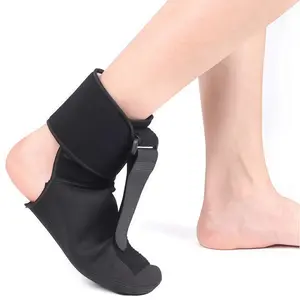 Adjustable Orthopedic Foot Drop Brace & Plantar Fasciitis Night Splint Sock - Soft Foot Stretching Support for Achilles Tendon & Daily Foot Comfort