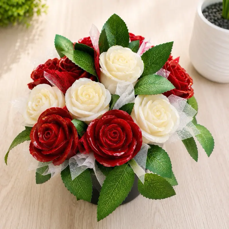 Forever Rose Candles