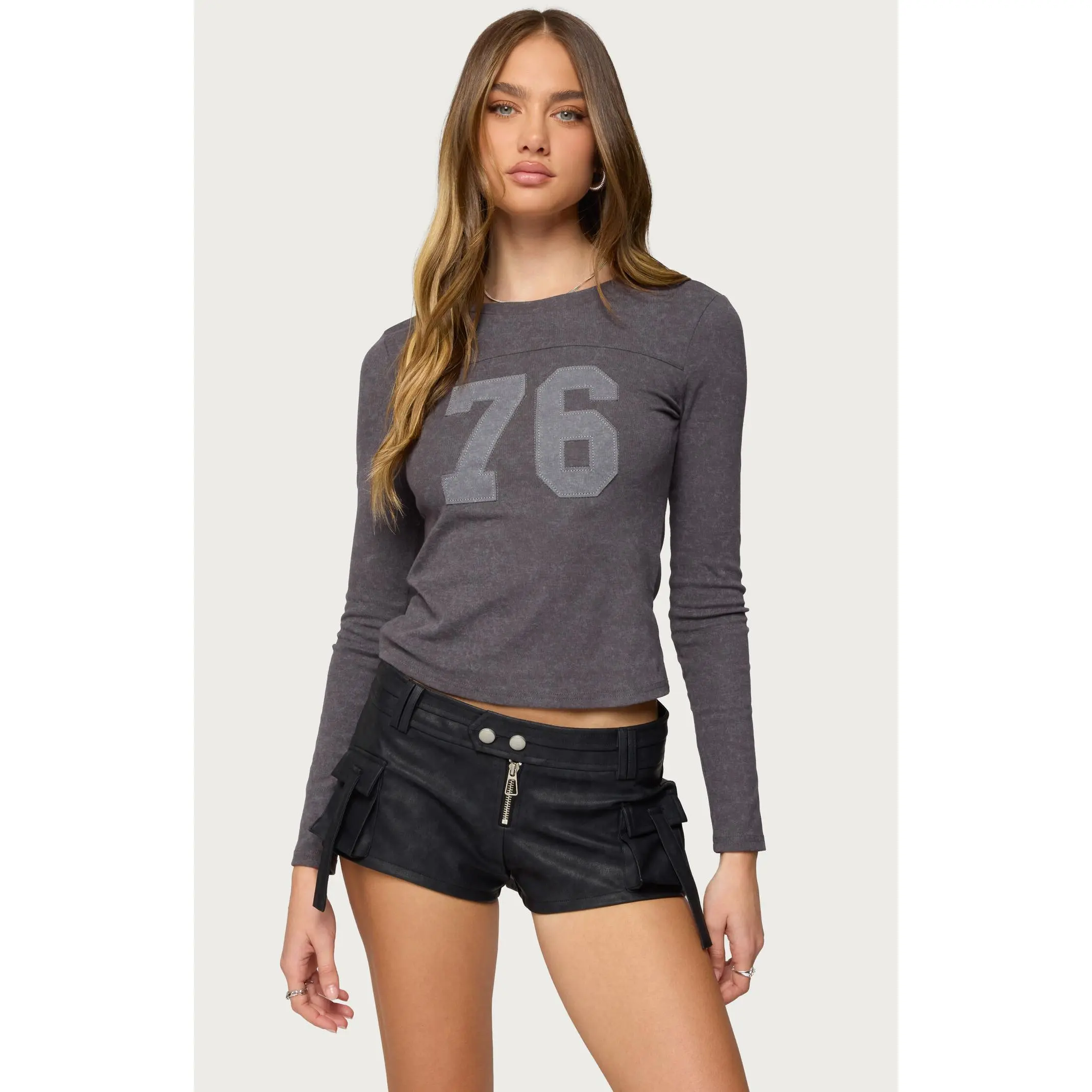 Edikted Women's Kaisley 76 Long Sleeve T-Shirt