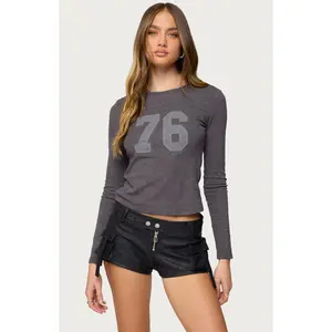 Edikted Women's Kaisley 76 Long Sleeve T-Shirt