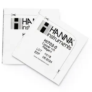 Hanna HI702-25 Copper Test Reagents - 25 Tests | High Range 0-5 ppm