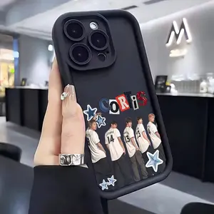 Creative Phone Case Featuring Hot Kpop C-CORTIS, Compatible with for iphone Models 17, 16E, 16, 15, 14, 13, 12, 11 Mini, Pro, Max, Air, X, XR, XSMAX, 8, And 7 Plus, Designed to Prevent Falls with a Soft TPU Back Cover.