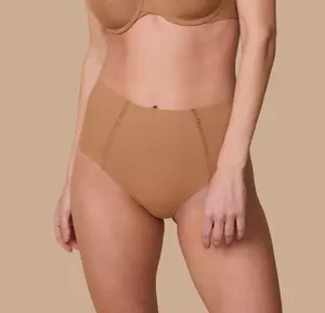 No-Show Highwaist Brief - Tan