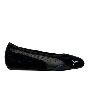 PUMA Womens Catch Soleil Ballerina Flats Casual - Black