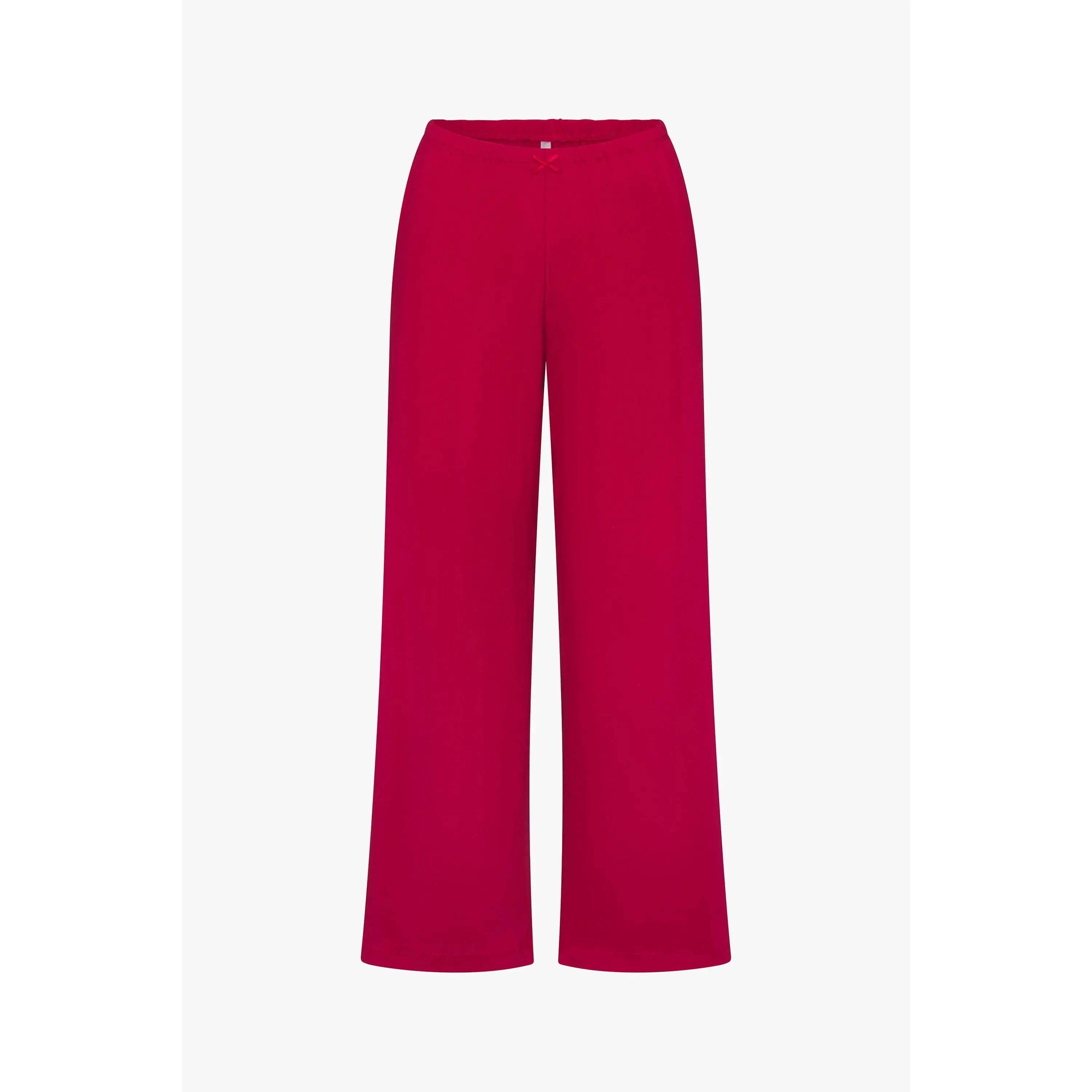 Pointelle Easy Pant - Cherry