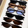 6 Pairs Retro Small Frame Classic Sunglasses for Men and Women, Vintage Trendy Sunglasses, Casual Sunglasses, Stylish Travel Sunglasses for Everyday, Versatile UV Protection Glasses #GLOBAL PICKS