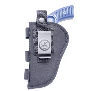 OUTBAGS USA NSC08 Nylon OWB Holster with Ammo Loops - Fits Most 2.5" to 3" Barrel 6-Shot Revolvers for Belts - Tactical Outside the Waistband Carry - Family Owned & Operated, Made in USA