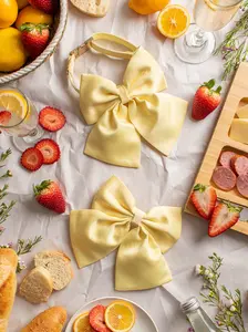 Bestie Pet Bow in Buttercup Yellow