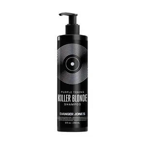 Danger Jones Killer Blonde - Instant No-Yellow Purple Toning Shampoo for Icy Blondes - Haircare, 8 oz