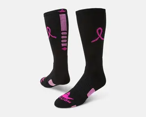 Pink Ribbon Athletic Socks