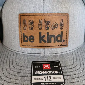 hat basebal cap be kind sign language rochardson 112 hat trucker hat