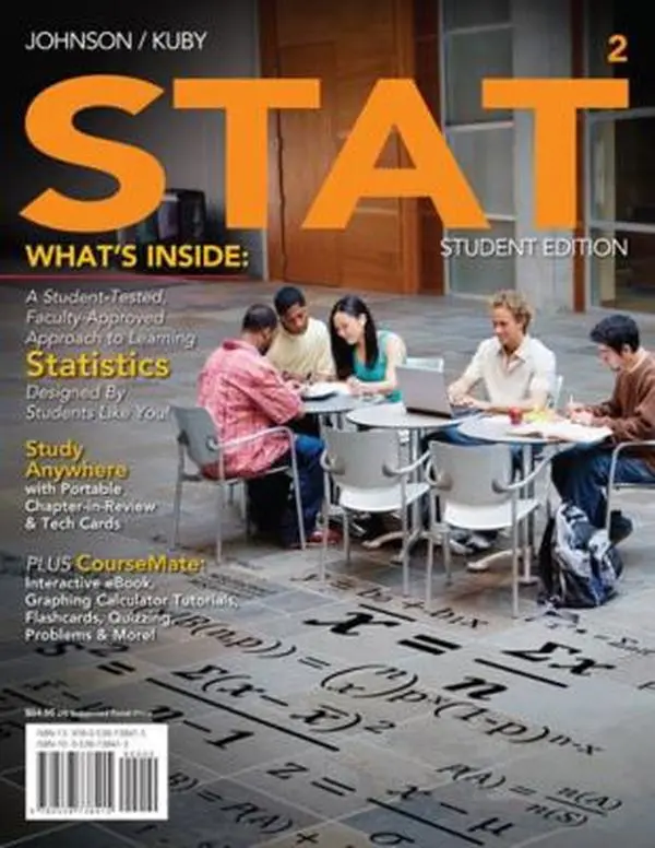 USED Book - Stat2 (with Review Cards and Coursemate Printed Access Card) by Johnson, Robert R. (Paperback) - english