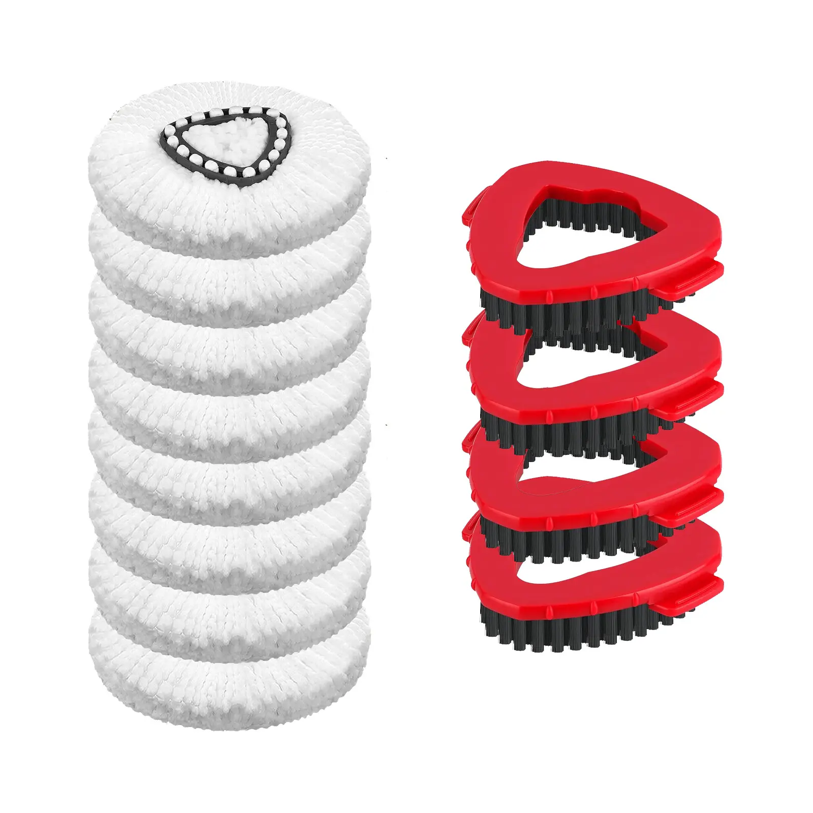 8mop+4Brush（Only for O-Cedar One Tank System)