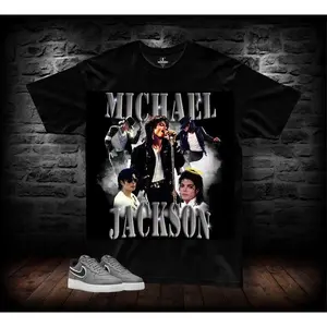 MICHAEL JACKSON T SHIRTS- Streetwear T Shirt, Urban T Shirt Unisex, Game Changers T Shirt. Cotton Fabric Menswear Top Fan T-shirt Memorial T-shirt for an idol