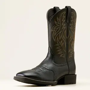 Ariat 10016292 Sport Western Wide Square Toe Black