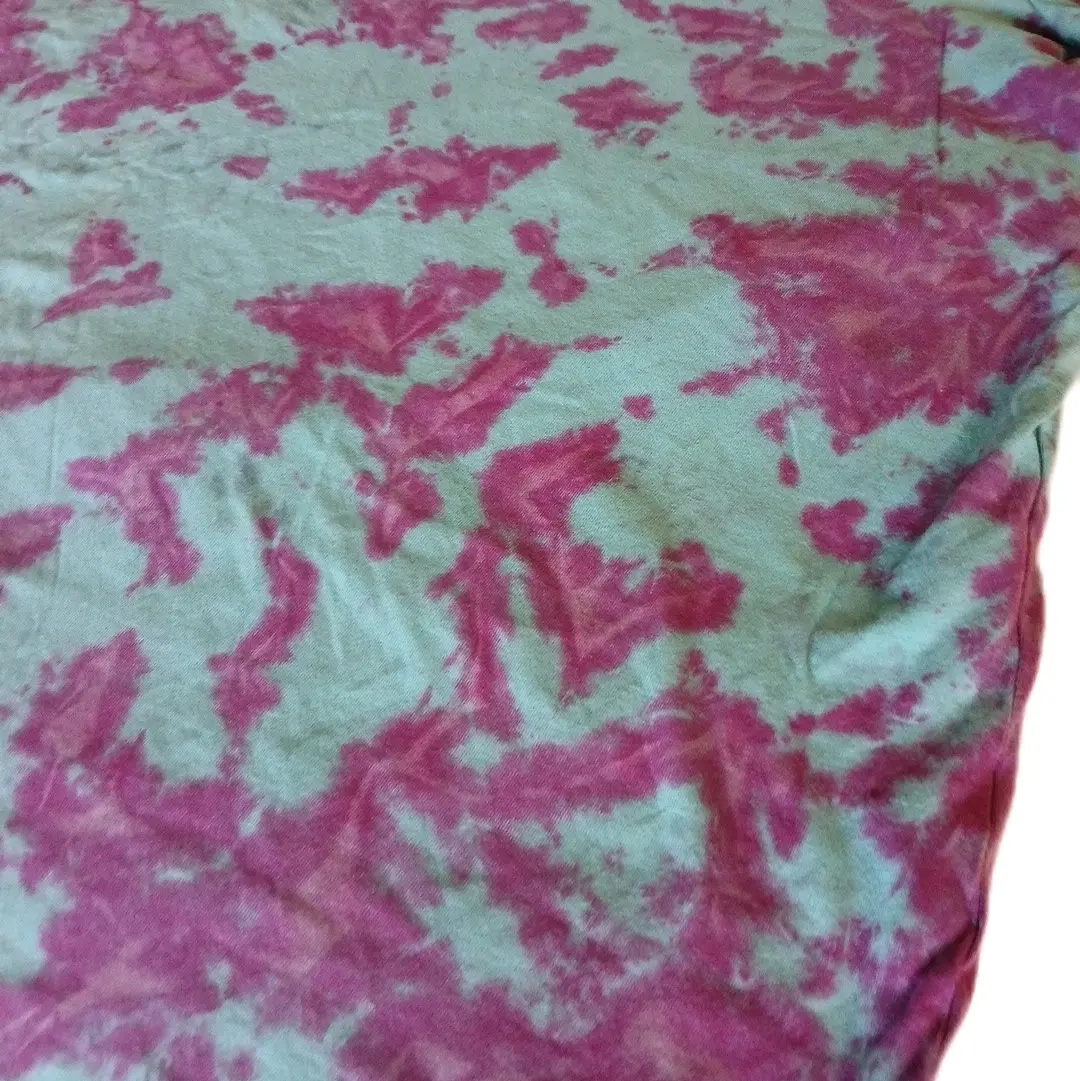 2XL  Purple Scrunch 040 Woman Within Tiedye V-neck Shirt Size 2XL (26-28) - Women's Top - Womenswear
