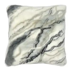 Marble Minky Pillow