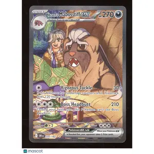 2025 Pokemon S&V Destined Rivals Arven's Mabosstiff ex Secret Rare #235/182