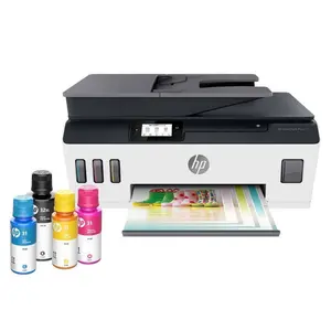 HP Smart Tank 651 Wireless All-In-One Color Refillable Supertank Printer, Scanner, Copier (7XV38A)