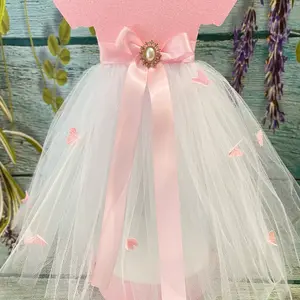 Baby dress centerpieces, baby shower centerpieces, party decorations, table decorations , decor , baby birthday decorrations