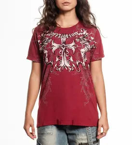 Affliction Women's T-shirt Jump