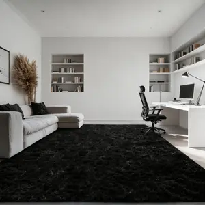 8x10 Rug for Living Room, Fuzzy Plush Large Area Rug, Fluffy Modern Shag Non Slip Soft Furry Carpet for Bedroom Kids Room Nursery Teens Dorm Home Decor.