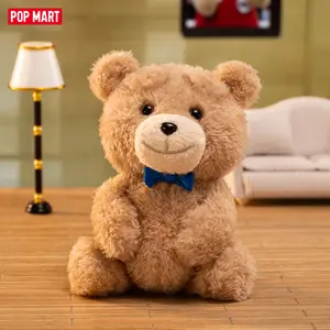 POP MART Ted2 Teddy Bear Action Plush Pendant POP MART Ted2 Teddy Bear Action Plush Pendant