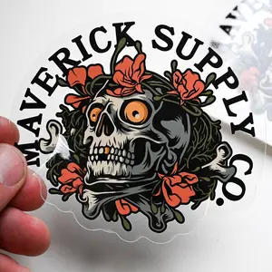 Clear Golden Eye Sticker